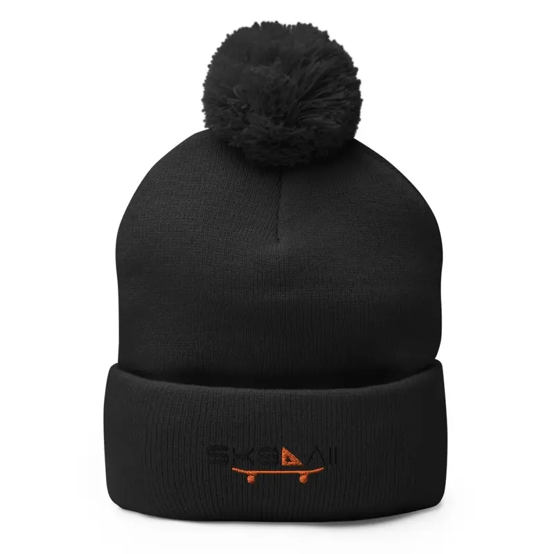 Sk8daii Pom Beanie